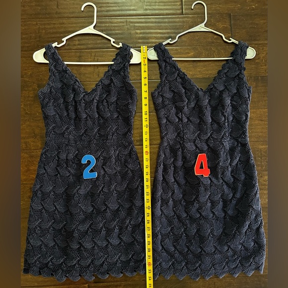 Lilly Pulitzer Reeve Dress - True Navy Sailboat- Size 4 - Picture 6 of 11